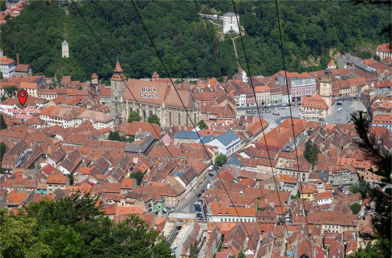 Black Church Studio Apartment Brasov Exterior photo